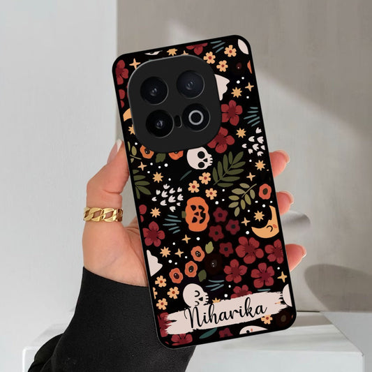 Hellowean Glossy Metal Case Cover For iQOO