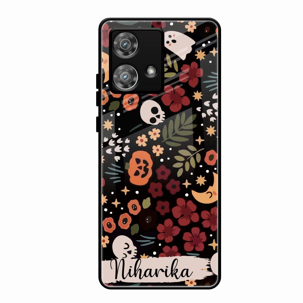 Hellowean Glossy Metal Case Cover For Motorola Edge 40 5G