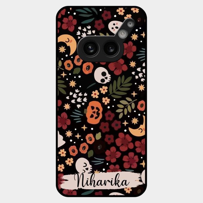 Hellowean Glossy Metal Case Cover For Nothing Phone 2A Plus