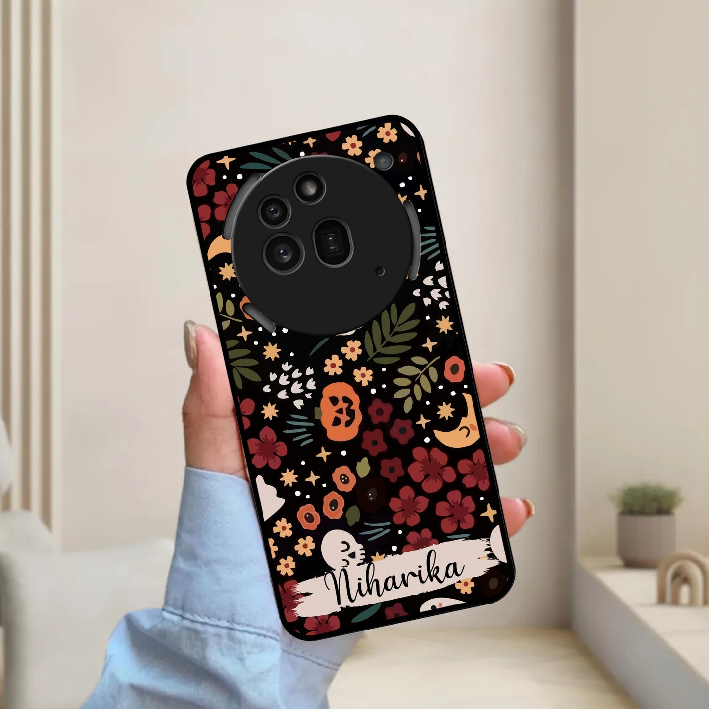 Hellowean Glossy Metal Case Cover For Nothing