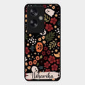 Hellowean Glossy Metal Case Cover For Oppo A79 5G