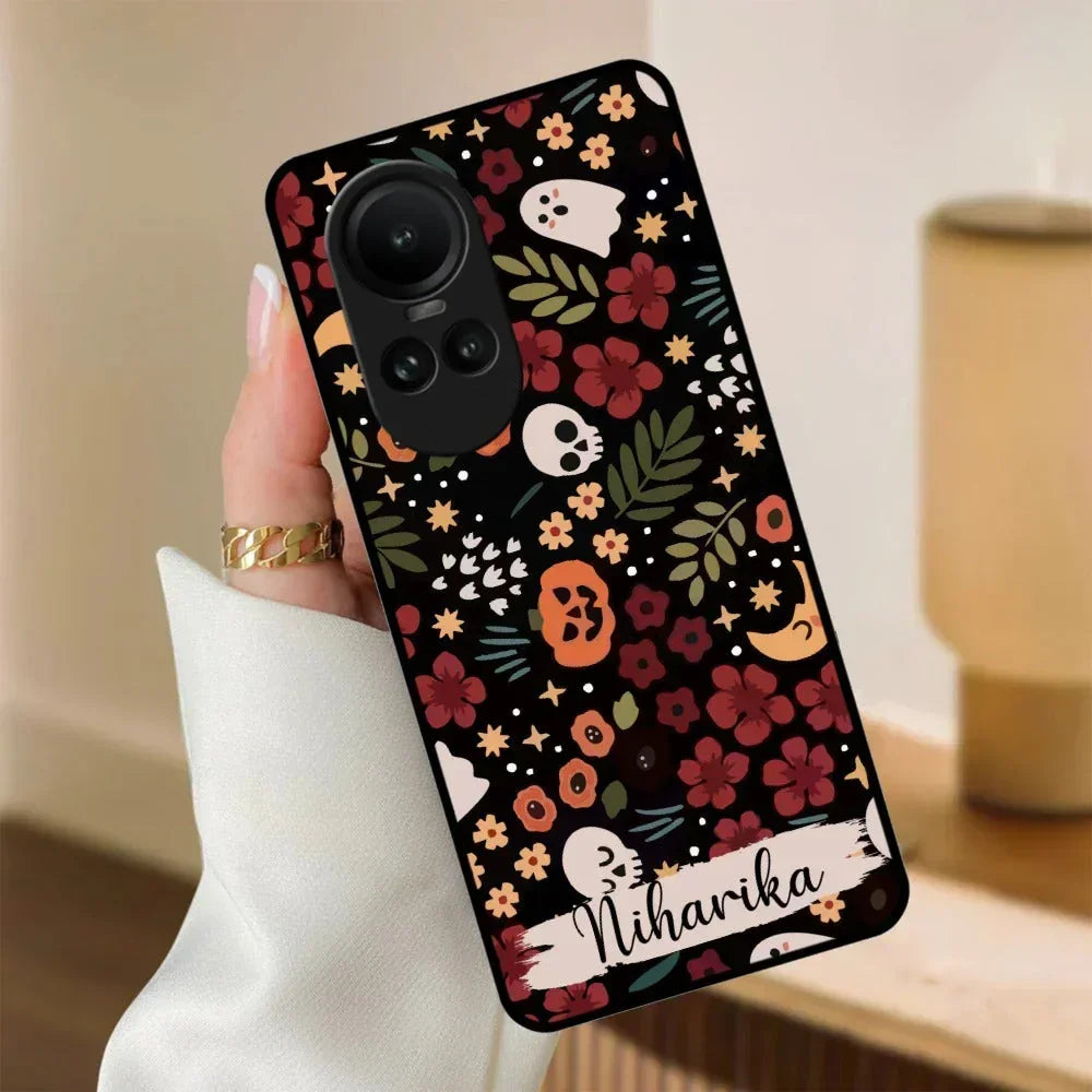 Hellowean Glossy Metal Case Cover For Oppo - ShopOnCliQ
