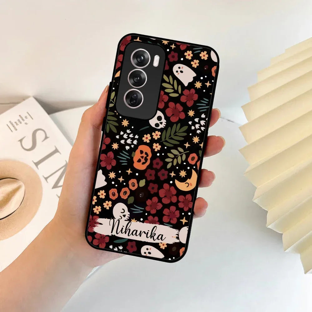 Hellowean Glossy Metal Case Cover For Oppo - ShopOnCliQ