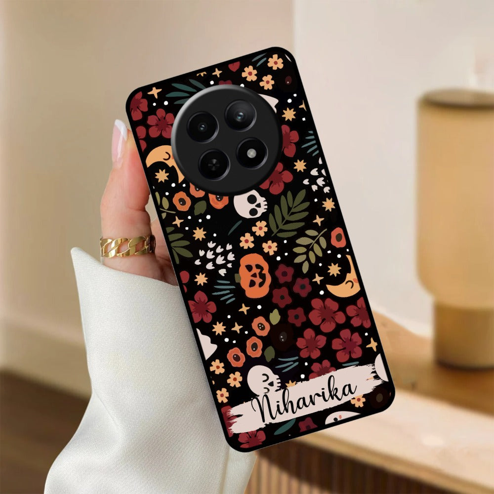 Hellowean Glossy Customised Metal Case Cover For Realme