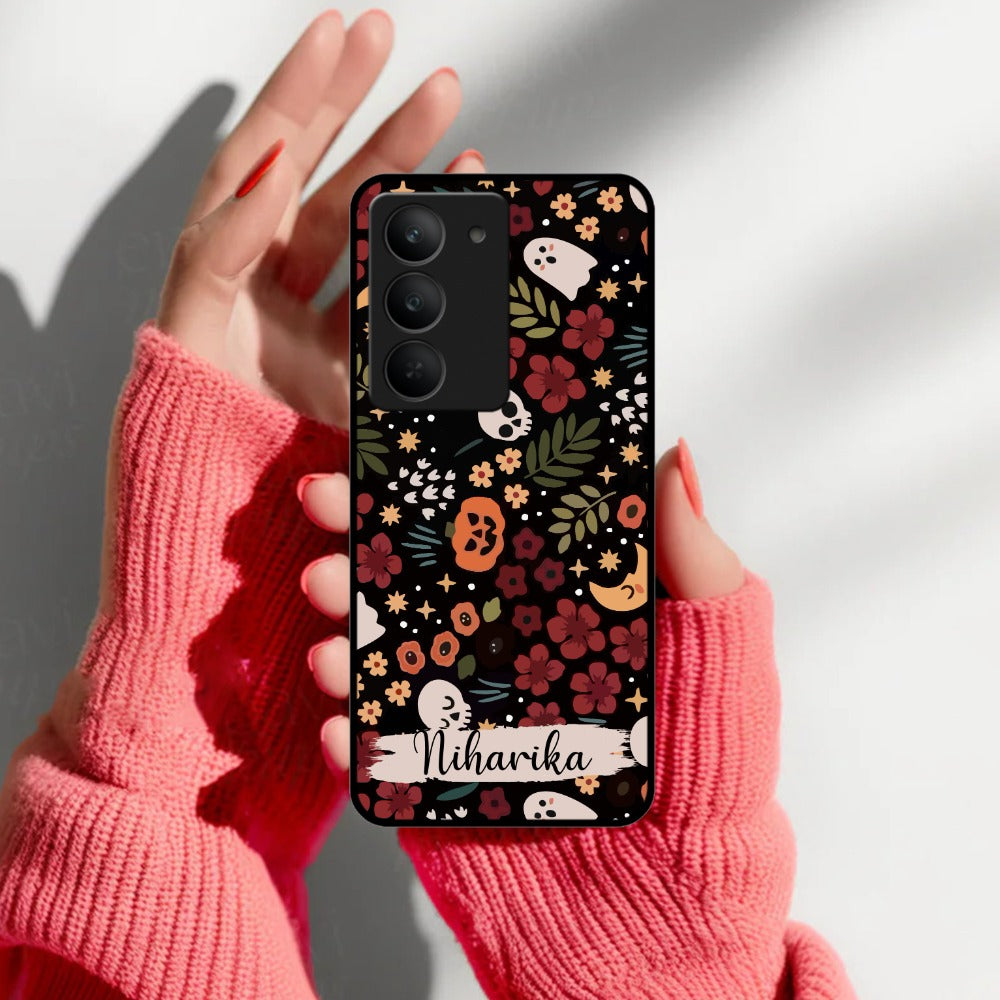 Hellowean Glossy Customised Metal Case Cover For Realme