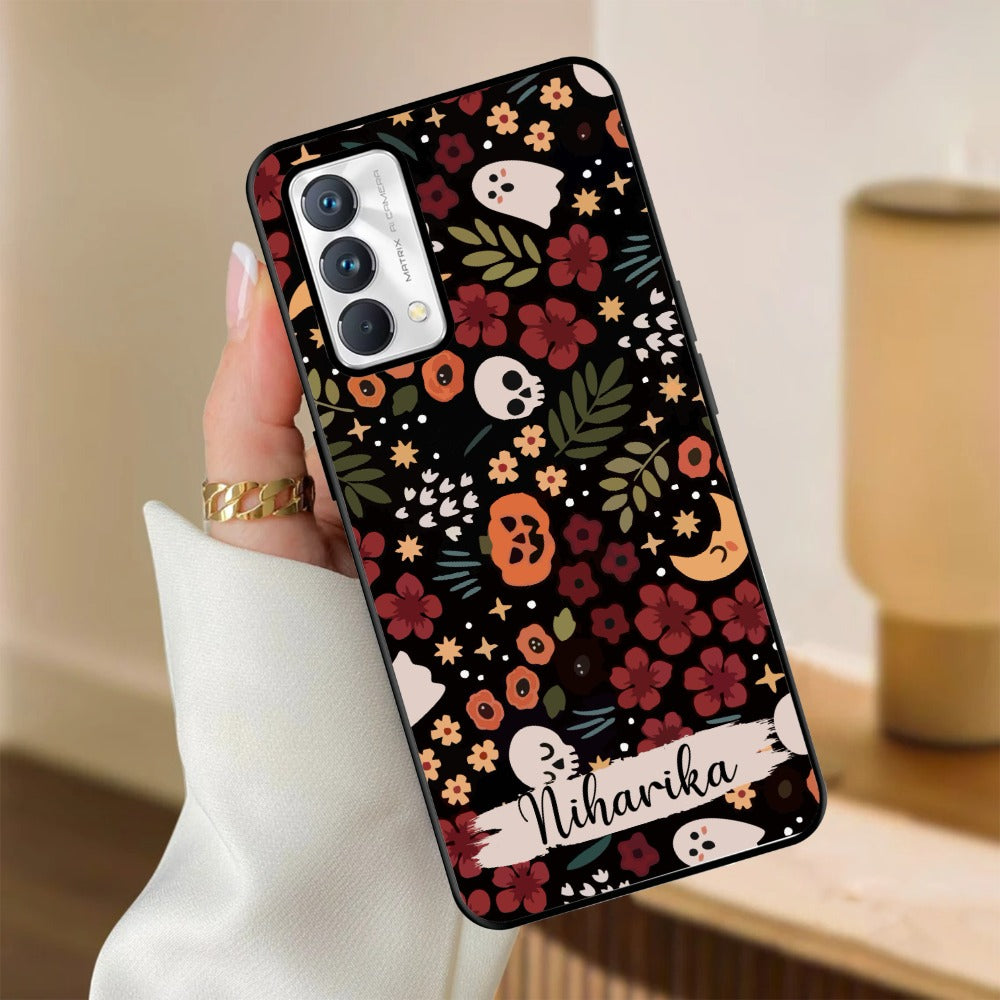 Hellowean Glossy Customised Metal Case Cover For Realme