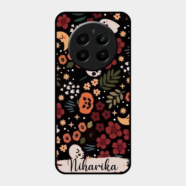Hellowean Glossy Metal Case Cover For Realme Narzo 70 5G