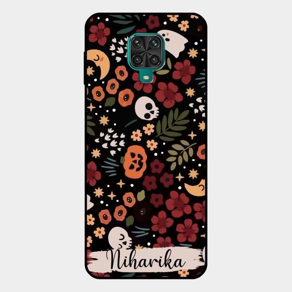 Hellowean Glossy Metal Case Cover For Redmi Note 10 Lite