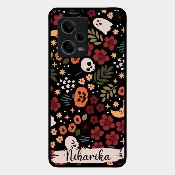 Hellowean Glossy Metal Case Cover For Redmi Note 12 Pro 5G
