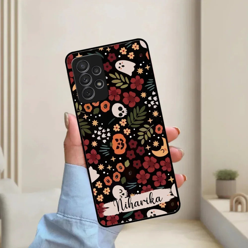 Hellowean Glossy Metal Case Cover For Samsung - ShopOnCliQ