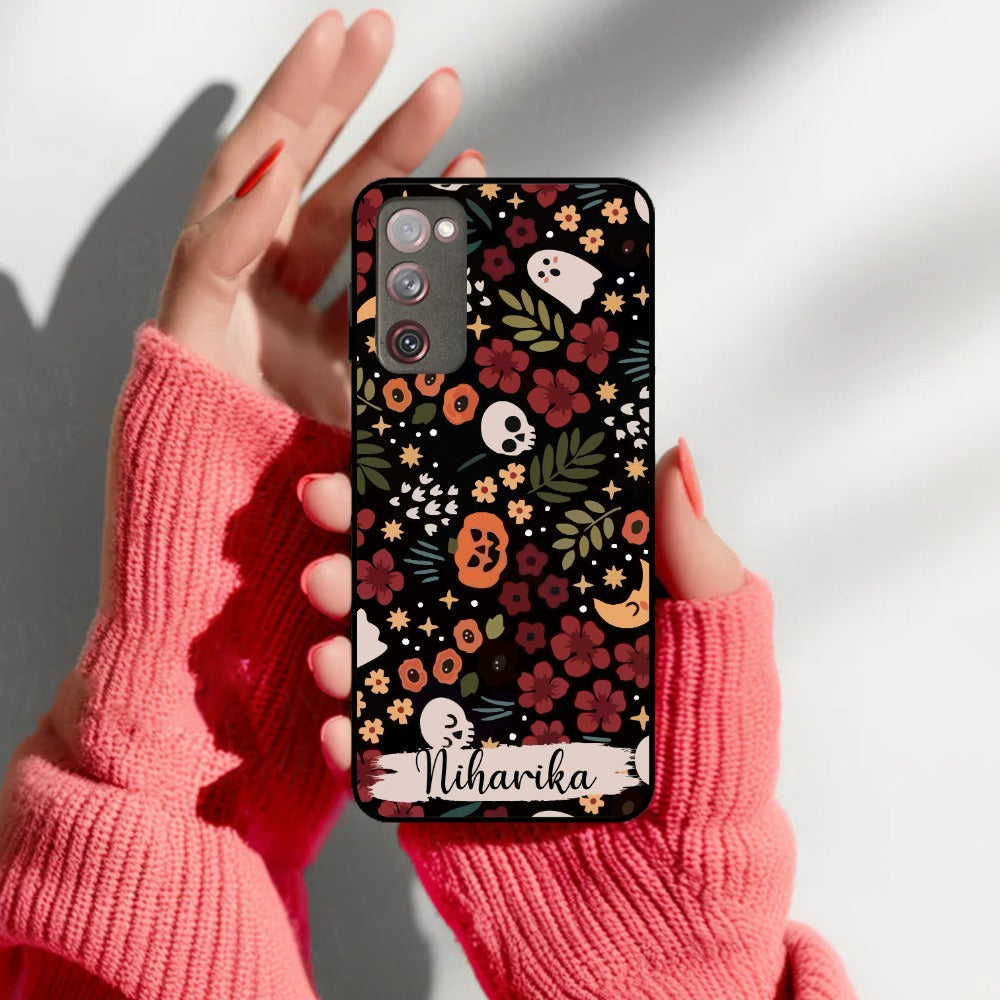 Hellowean Glossy Metal Case Cover For Samsung