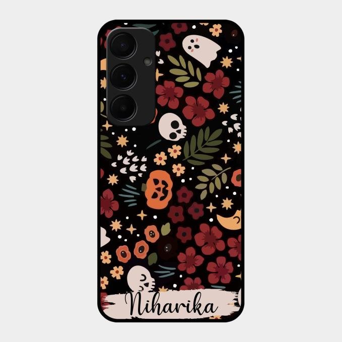 Hellowean Glossy Metal Case Cover For Samsung Galaxy A55 5G