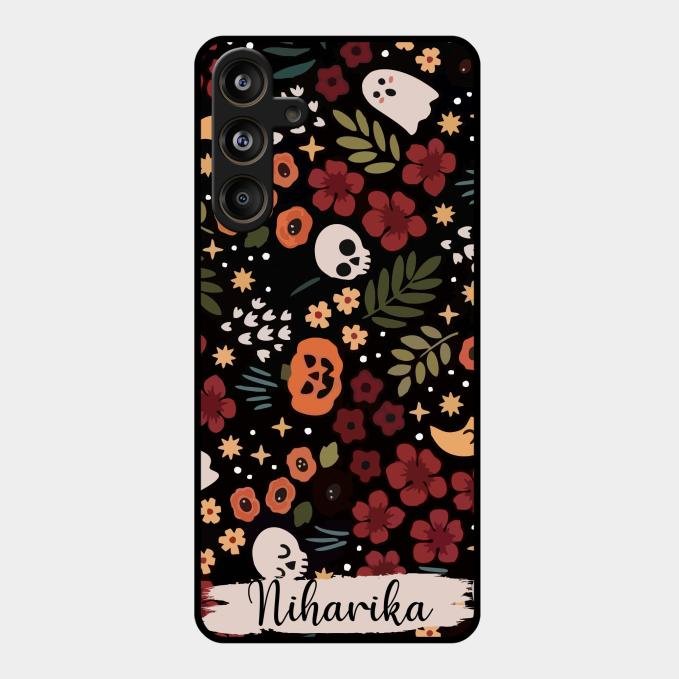 Hellowean Glossy Metal Case Cover For Samsung Galaxy M55 5G