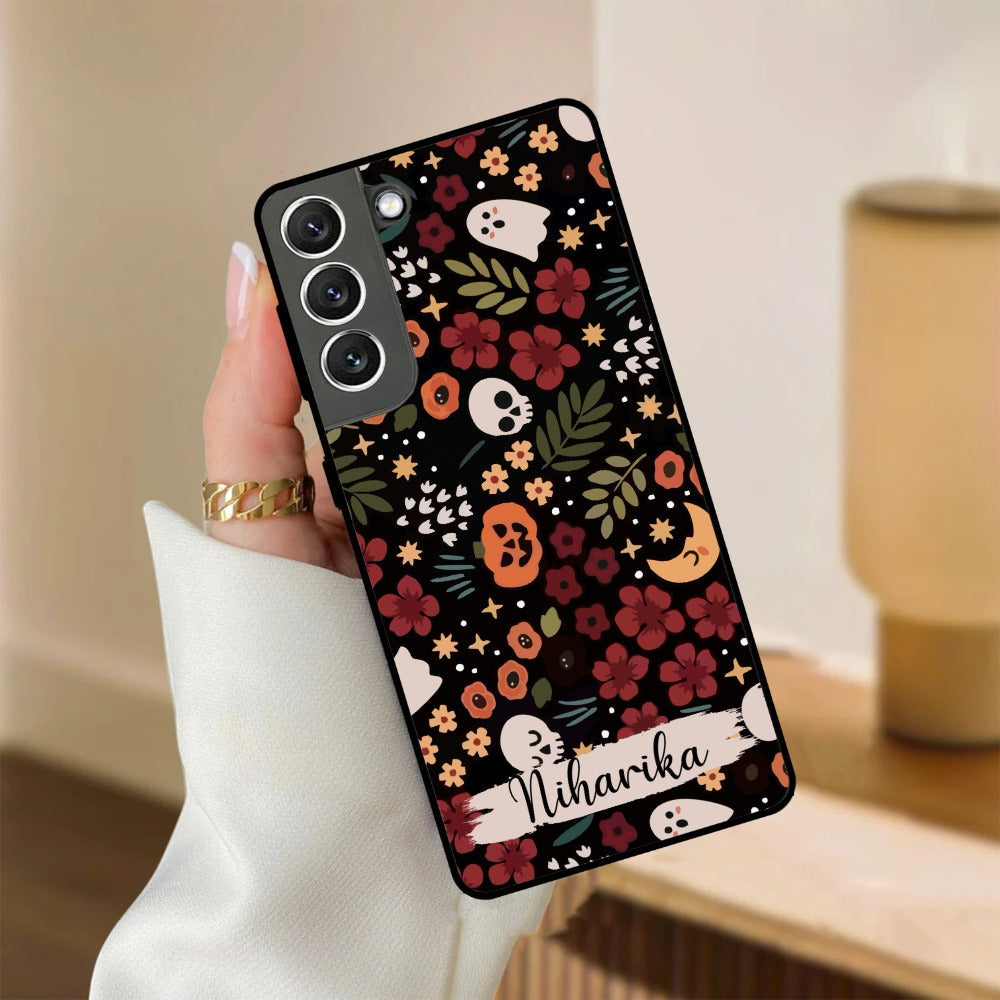 Hellowean Glossy Metal Case Cover For Samsung