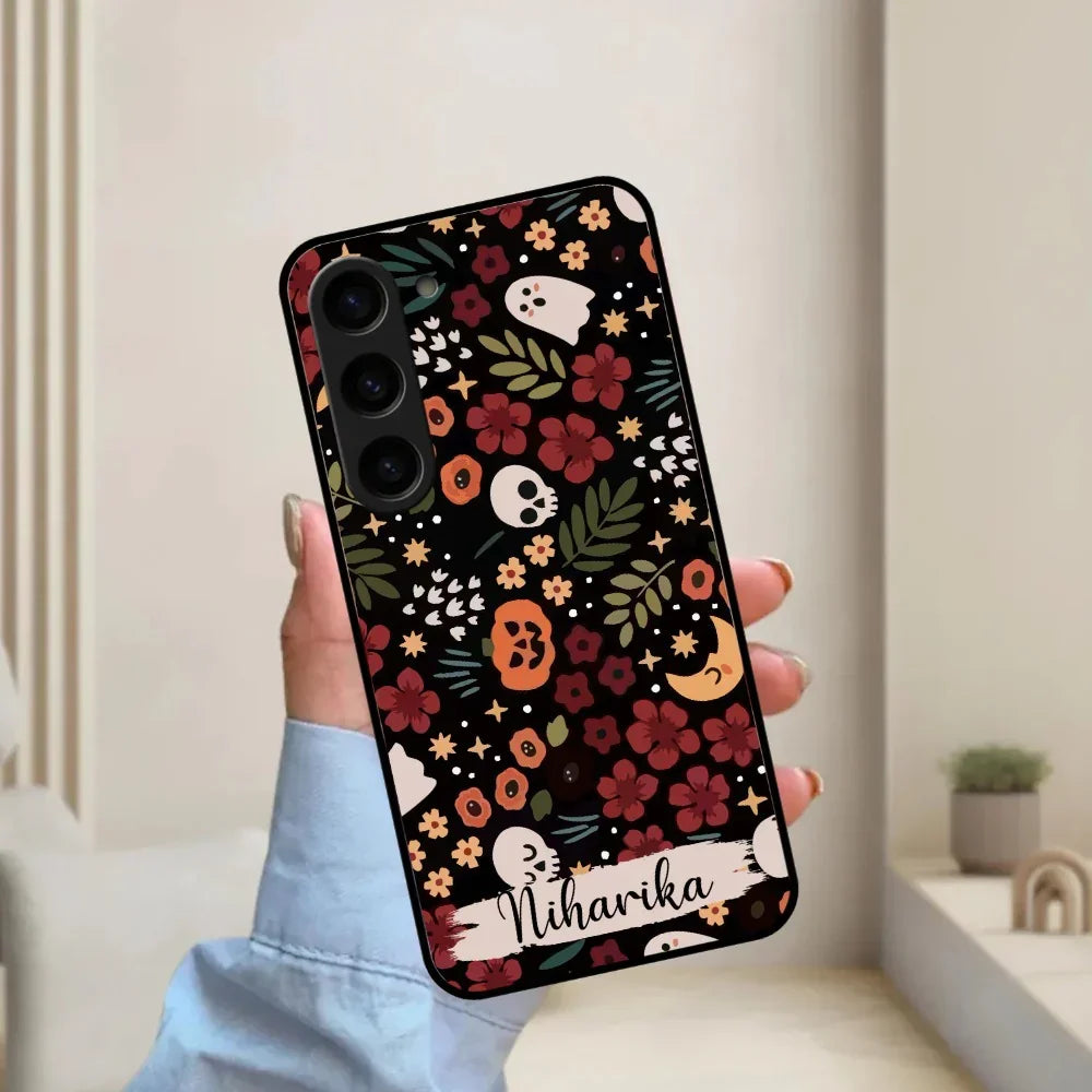 Hellowean Glossy Metal Case Cover For Samsung - ShopOnCliQ