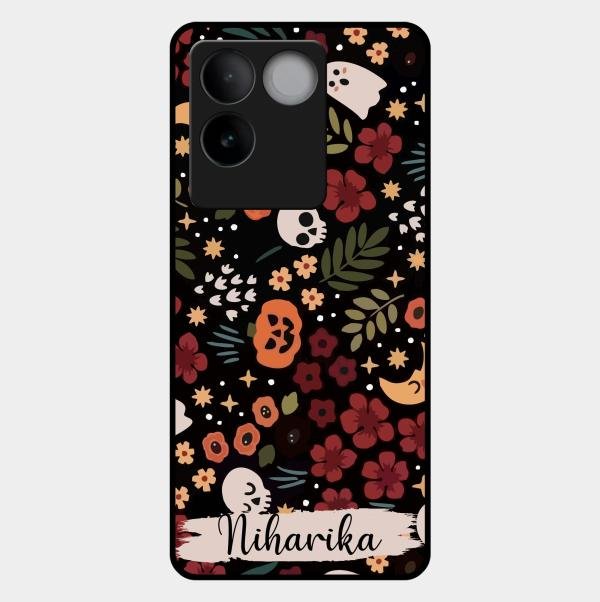 Hellowean Glossy Metal Case Cover For Vivo T2 Pro 5G