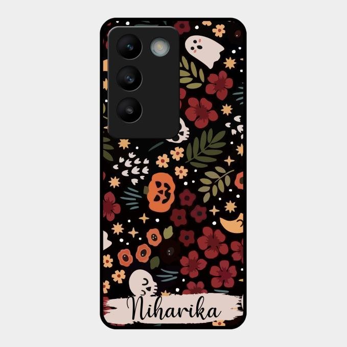 Hellowean Glossy Metal Case Cover For Vivo T3 5G