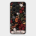 Hellowean Glossy Metal Case Cover For Vivo V25 5G