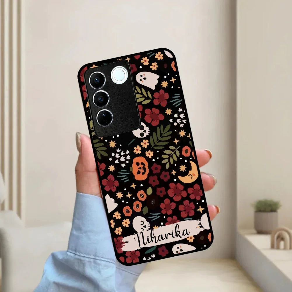 Hellowean Glossy Metal Case Cover For Vivo - ShopOnCliQ