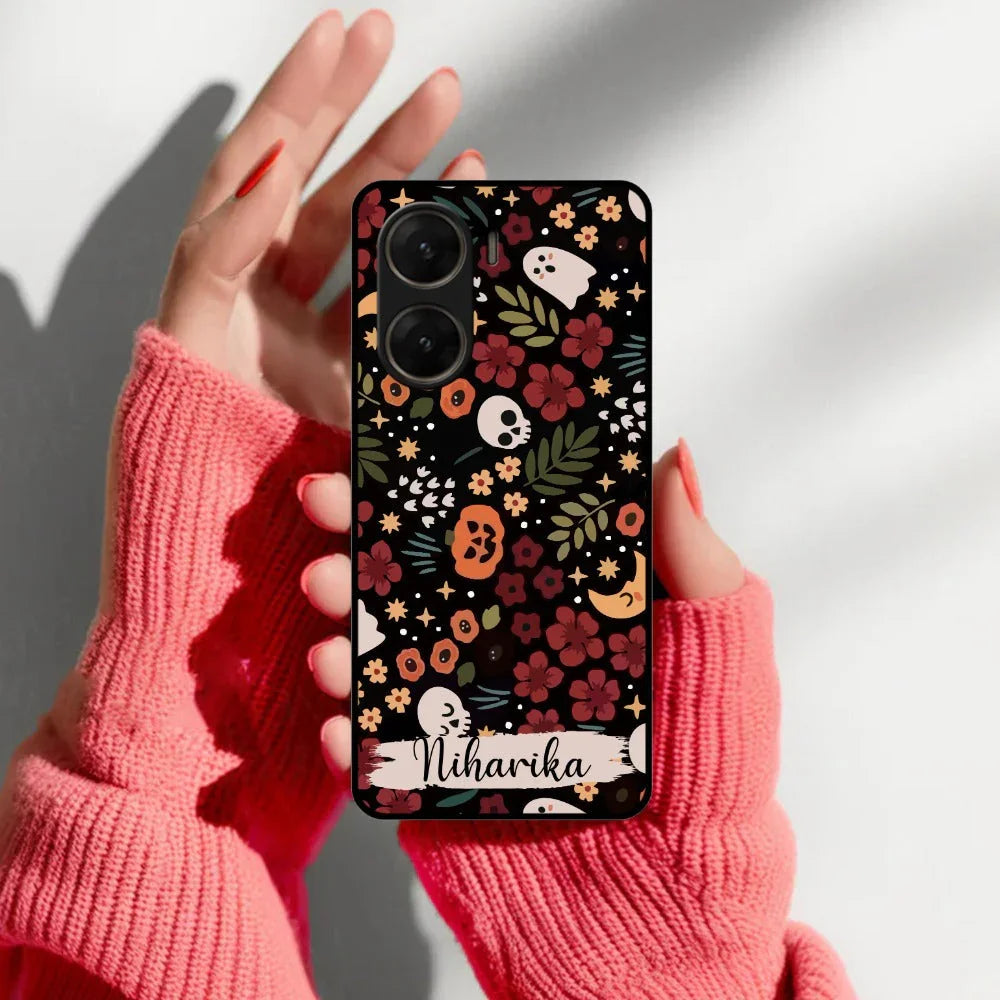 Hellowean Glossy Metal Case Cover For Vivo - ShopOnCliQ