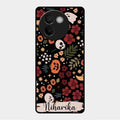 Hellowean Glossy Metal Case Cover For Vivo V30E 5G