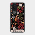 Hellowean Glossy Metal Case Cover For Vivo V50E 5G