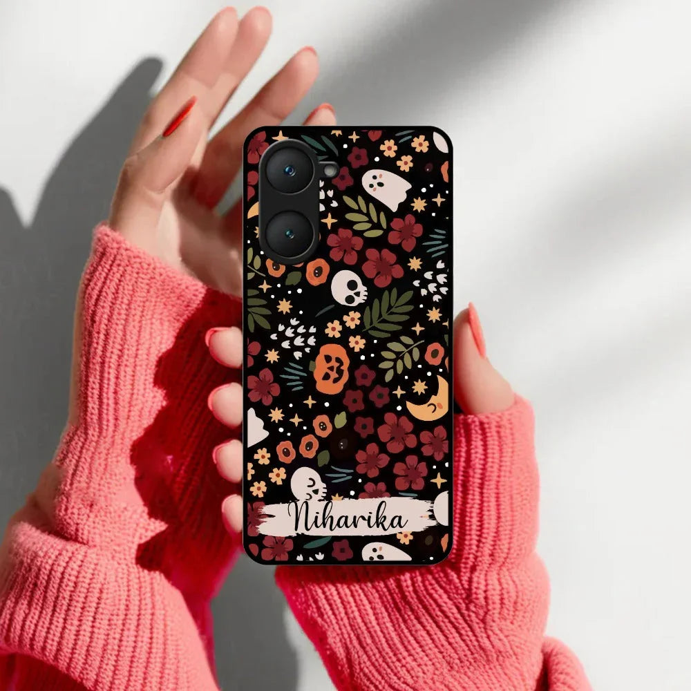 Hellowean Glossy Metal Case Cover For Vivo - ShopOnCliQ