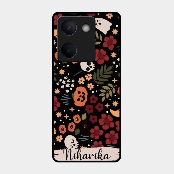 Hellowean Glossy Metal Case Cover For Vivo Y200 Pro 5G