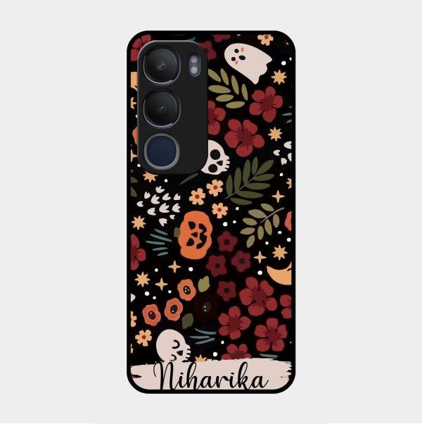 Hellowean Glossy Metal Case Cover For Vivo Y29 5G