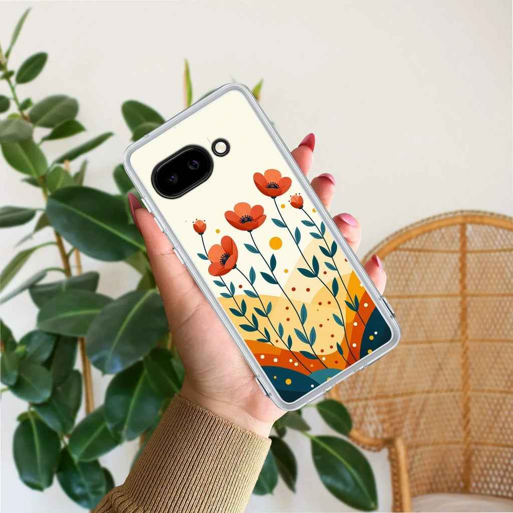 Hillside Bloom Anti Yellow Case For Google Pixel 9a 5G