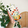Hillside Bloom Transparent Silicon Case For iQOO 12 5G