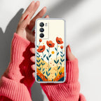 Hillside Bloom Transparent Silicon Case For iQOO 9 SE 5G