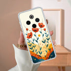 Hillside Bloom Transparent Silicon Case For iQOO Z10 5G