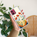 Hillside Bloom Anti Yellow Case For Motorola G84 5G