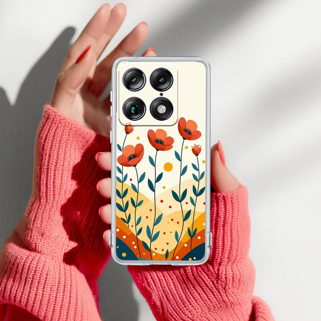 Hillside Bloom Anti Yellow Case For Motorola Signature 5G