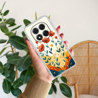 Hillside Bloom Transparent Silicon Case For Redmi Note 14 Pro Plus 5G