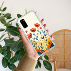 Hillside Bloom Transparent Silicon Case For Samsung Galaxy A13 4G