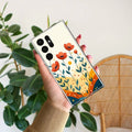 Hillside Bloom Transparent Silicon Case For Samsung Galaxy S25 Ultra 5G