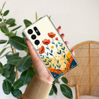 Hillside Bloom Transparent Silicon Case For Samsung Galaxy A12 / M12 / F12