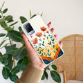Hillside Bloom Transparent Silicon Case For Vivo Y20s/Vivo Y20A/Vivo Y20G/Vivo Y20i / Vivo Y20T / Vivo Y20