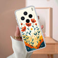 Hillside Bloom Transparent Silicon Case For Vivo X200 5G