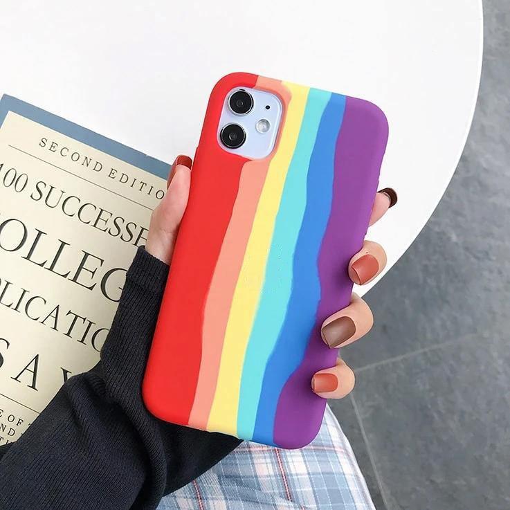 iPhone Liquid Silicon Case (Pride Edition) - ShopOnCliQ