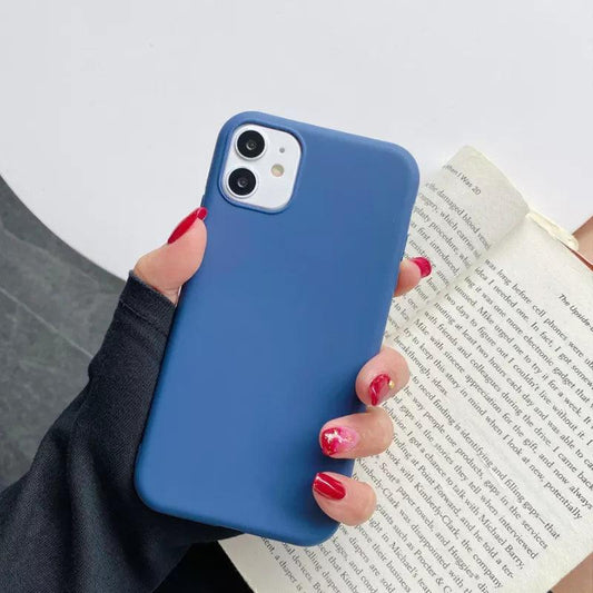 iPhone Liquid Silicon Case (Royal Blue) - ShopOnCliQ