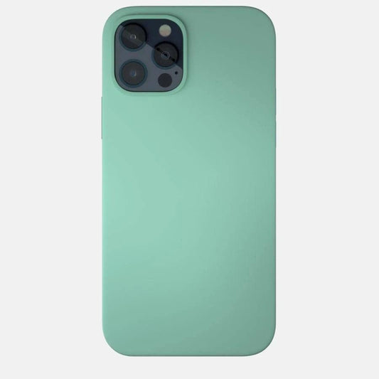 iPhone Liquid Silicon Case (Sky Green) - ShopOnCliQ