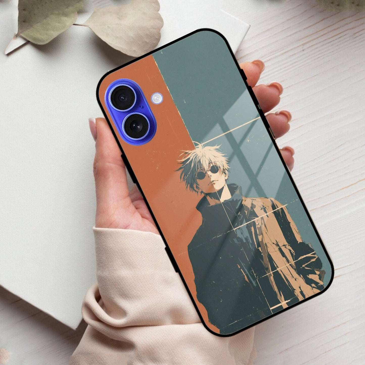 Infinity King Glass Case Cover For iPhone