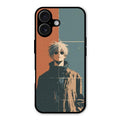 Infinity King Glass Case Cover For iPhone 16