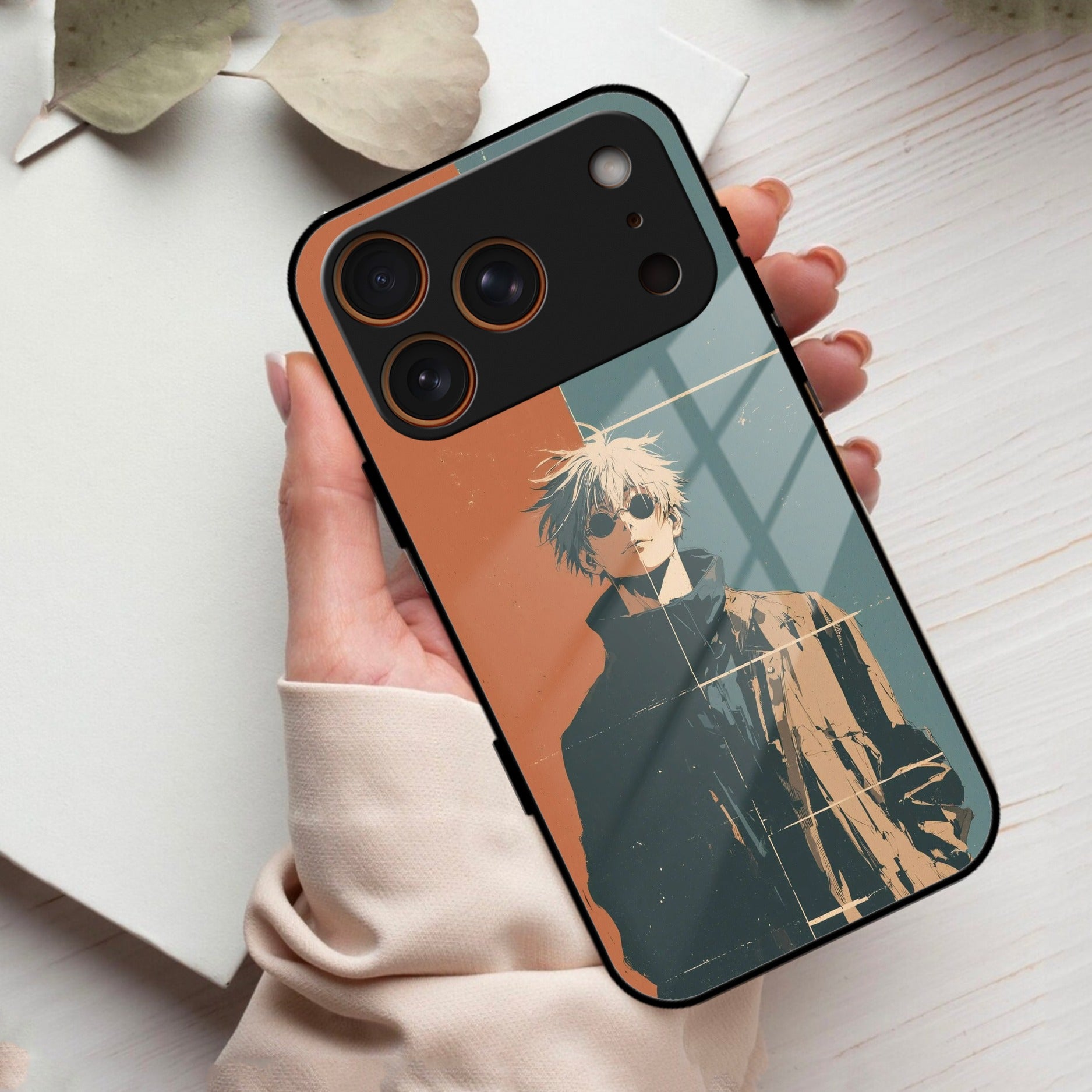 Infinity King Glass Case Cover For iPhone 17 Pro Max
