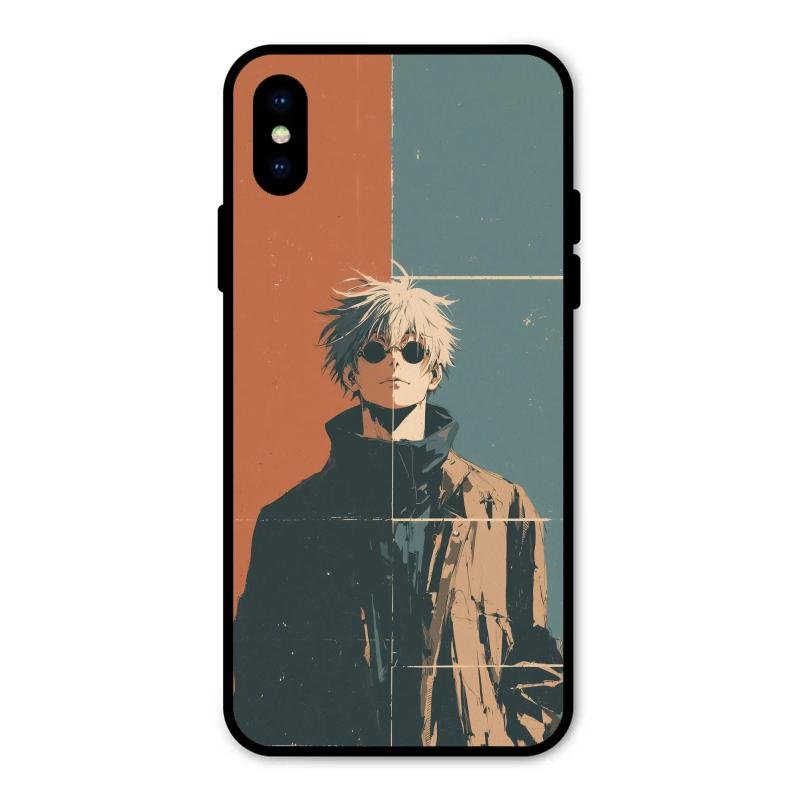 Infinity King Glass Case Cover For iPhone XS