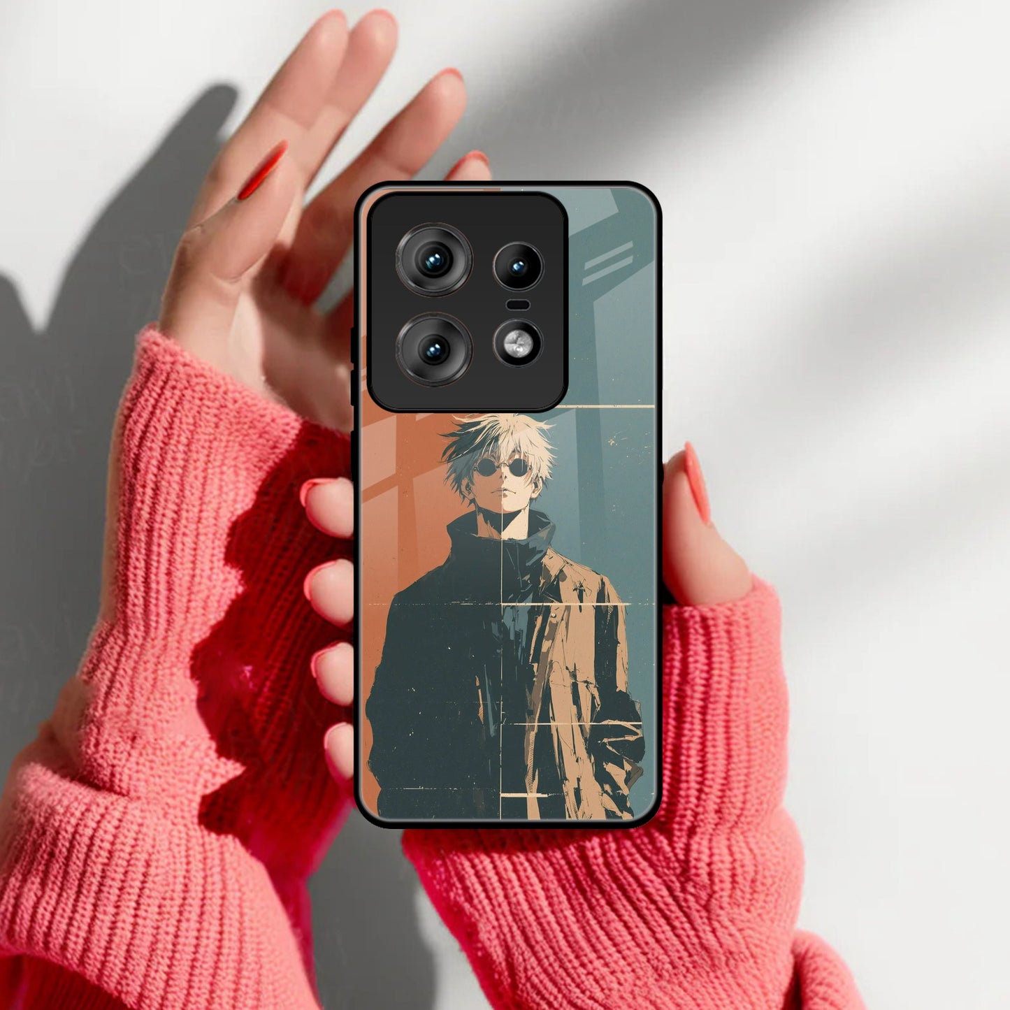 Infinity King Glass Case Cover For Motorola