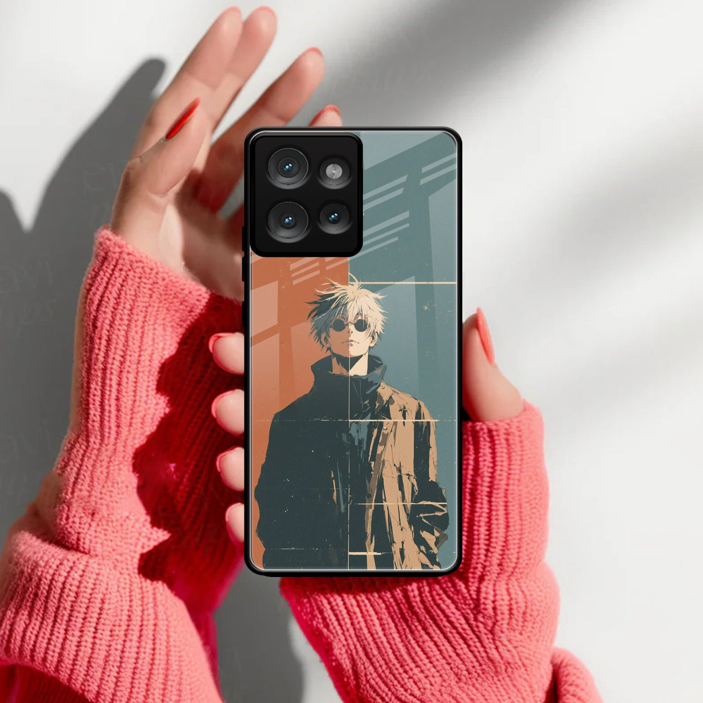 Infinity King Glass Case Cover For Motorola